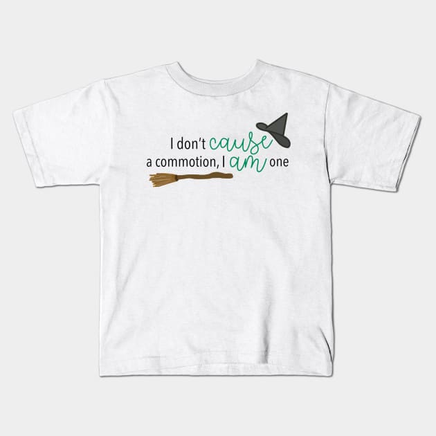 Commotion Kids T-Shirt by lyndsiemark